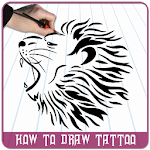 Cover Image of Download How to Draw Tattoo - Step by Step Tattoo Design 1.1 APK