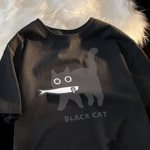 Title 4, Mens pure cotton cute cartoon short sleeved T-...