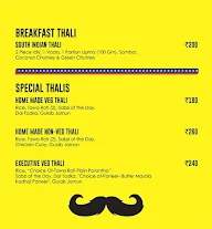 Maharaja Thali menu 1