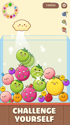 Screenshot Fruit Drop Fusion Fun