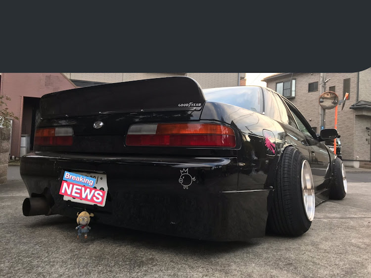 シルビアのホイール交換・スターシャーク・シルビアs13・16インチから14インチ・新品ホイールに関するカスタム事例の投稿画像2枚目