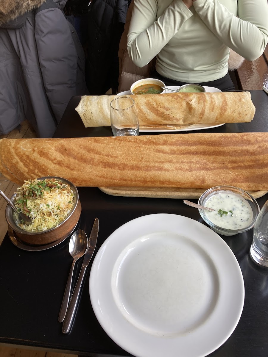 giant dosa!!