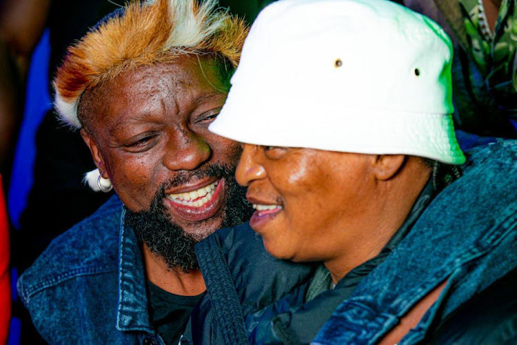 Zola 7 and Spikiri at the Strictly Kwaito Legends Festival.