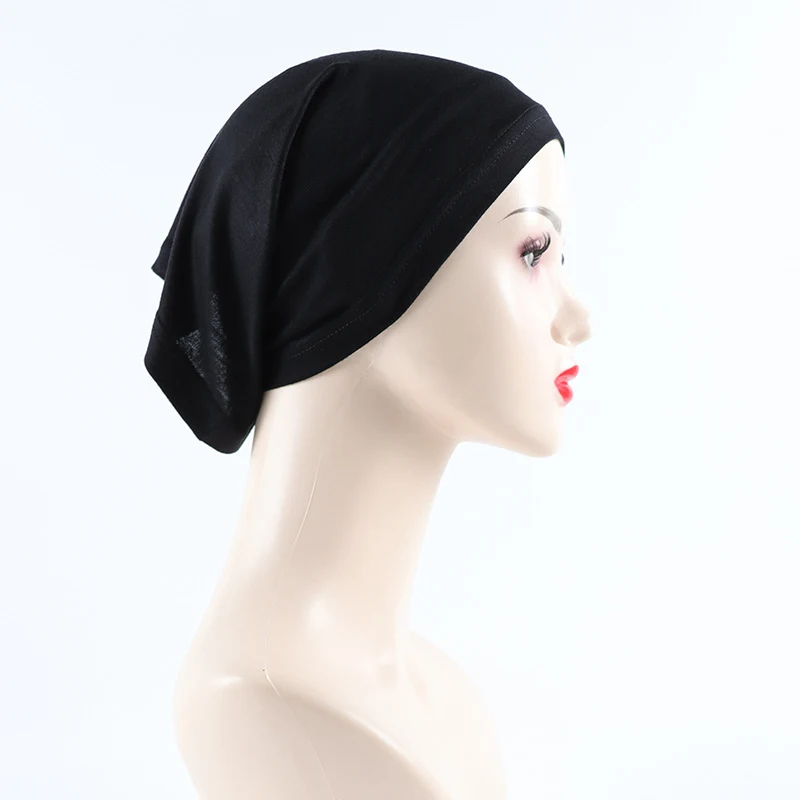Title 5, Modaal Rayon Jersey Hoofddoek Monochroom met Ca...