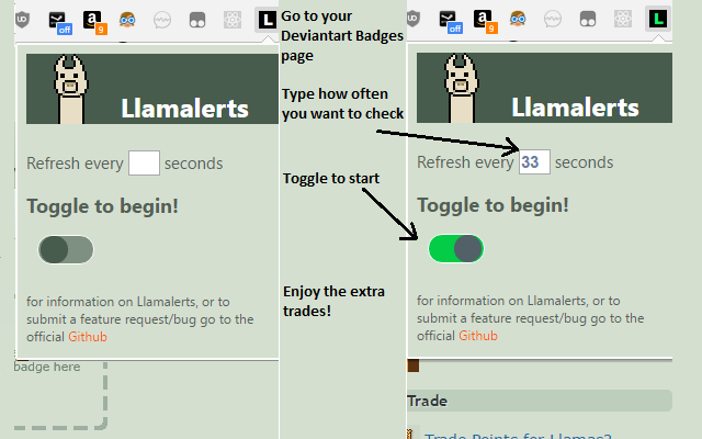 Llamalerts Preview image 2