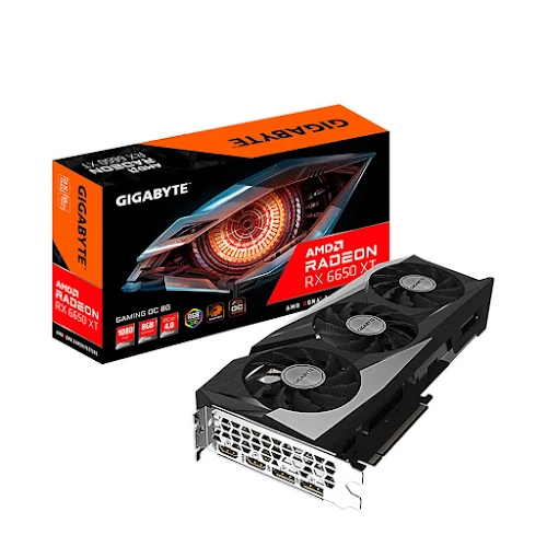 Card màn hình GIGABYTE Radeon RX 6650 XT GAMING OC 8G 8GB GDDR6 (R665XTGAMING OC-8GD)