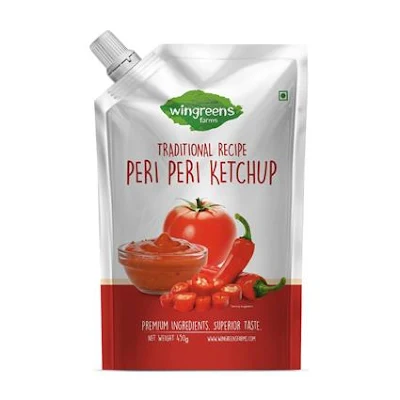 Wingreens Farms Wingreens Peri Peri Ketchup 450 Gm