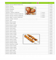 Nandanvan Resort menu 4