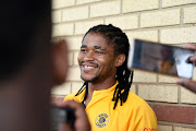 Siyethemba Sithebe of Kaizer Chiefs.