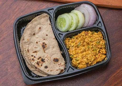 Paneer Bhurji & Roti Meal - Diabetic Friendly