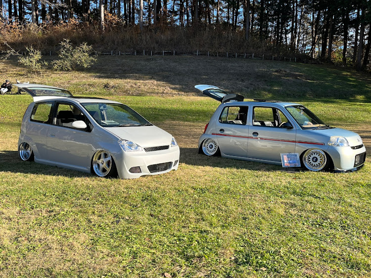 ミラの冬の空と愛車・FIXWELL・軽自動車一気に紹介🤭に関するカスタム事例の投稿画像3枚目