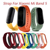 Dây Đeo Cao Su Thay Thế Cho Xiaomi Miband 5 Và Miband 6 Chất Lượng Cao