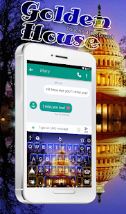 Golden House Keyboard Theme(圖2)-速報App