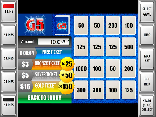 G5 casino slots machines