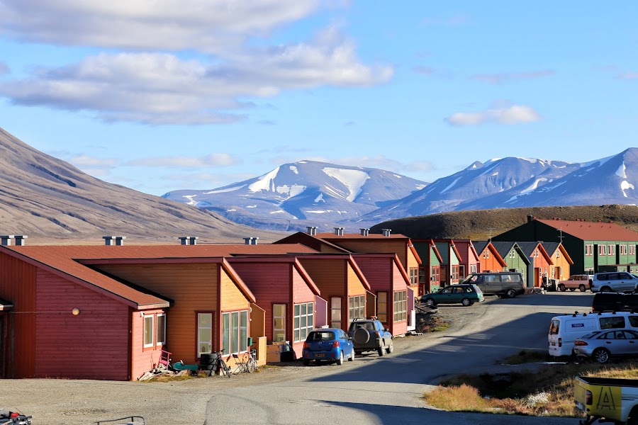 Longyearbyen, domki