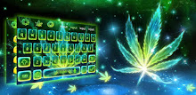 Neon Smoking Weed Keyboard Theme APK