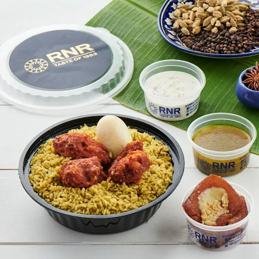 Donne Chicken Kebab Biryani (Regular Packaging)