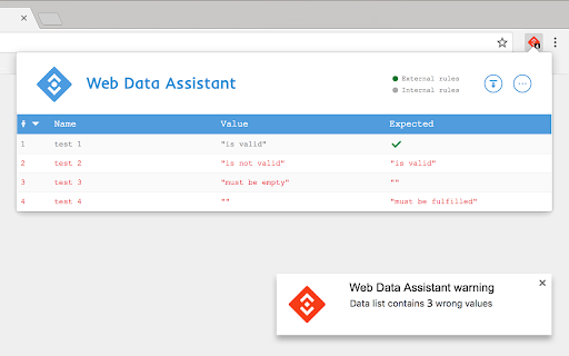 Web Data Assistant