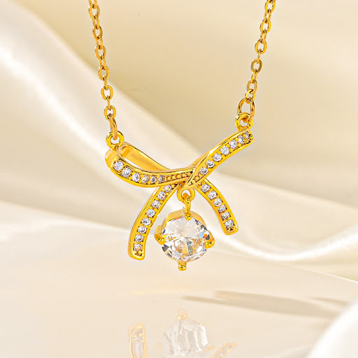 Title 2, Bow Gang Drill Necklace Student Female — Stylis...