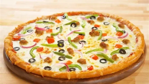 Tomato And Capsicum Pizza