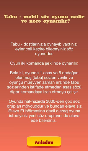Code Triche Tabu APK MOD 4