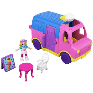 Игровой набор Полливиль машинки Грузовик с мороженым Polly Pocket за 718 руб.