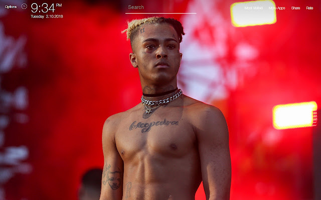 XXXTentacion Wallpapers FullHD New Tab