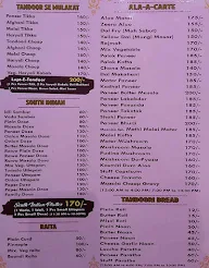 Maanjee Bikaner menu 2