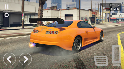 Screenshot Fun Car Racing Supra Simulator