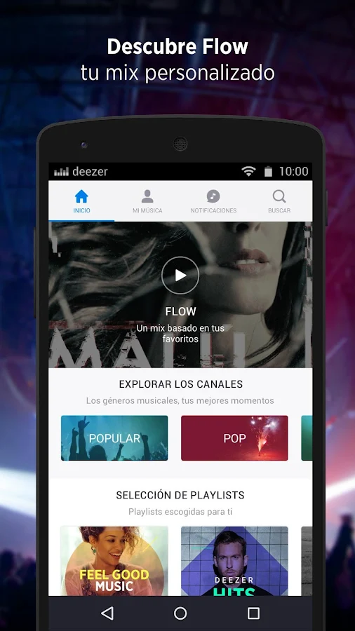  Deezer Music: captura de pantalla 