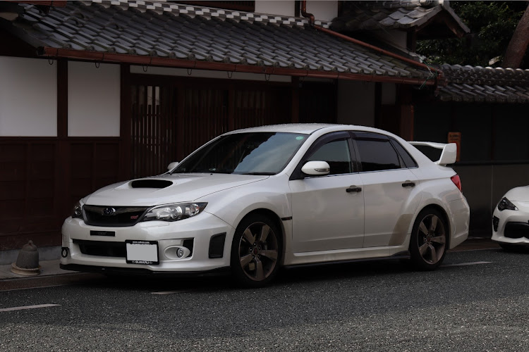 インプレッサ WRX STIのSUBARU・EJ20・夏休み・古い町並み・お気に入りの場所に関するカスタム事例の投稿画像1枚目