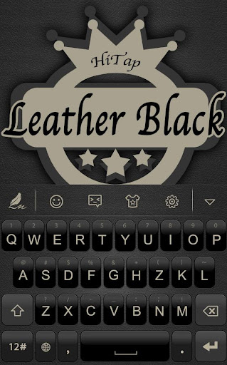 Leather Black HiTap Keyboard