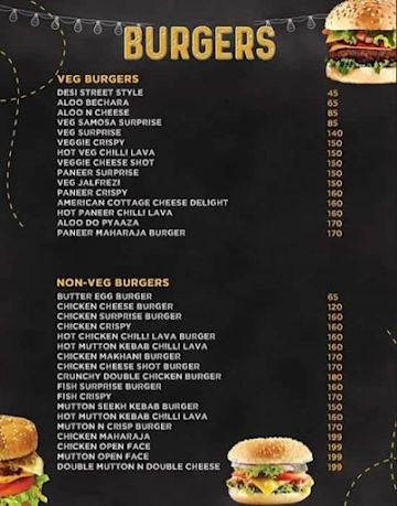 #Shakes menu 