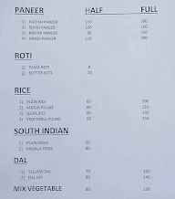 Koohoo Foods menu 1