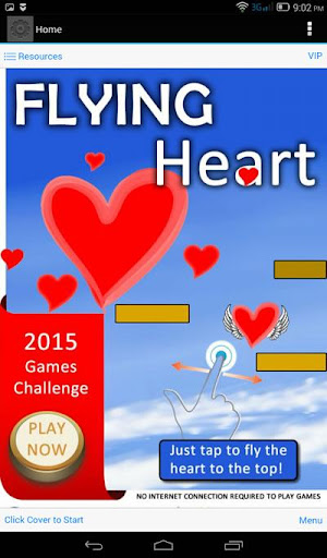 Flying Heart Challenge Games