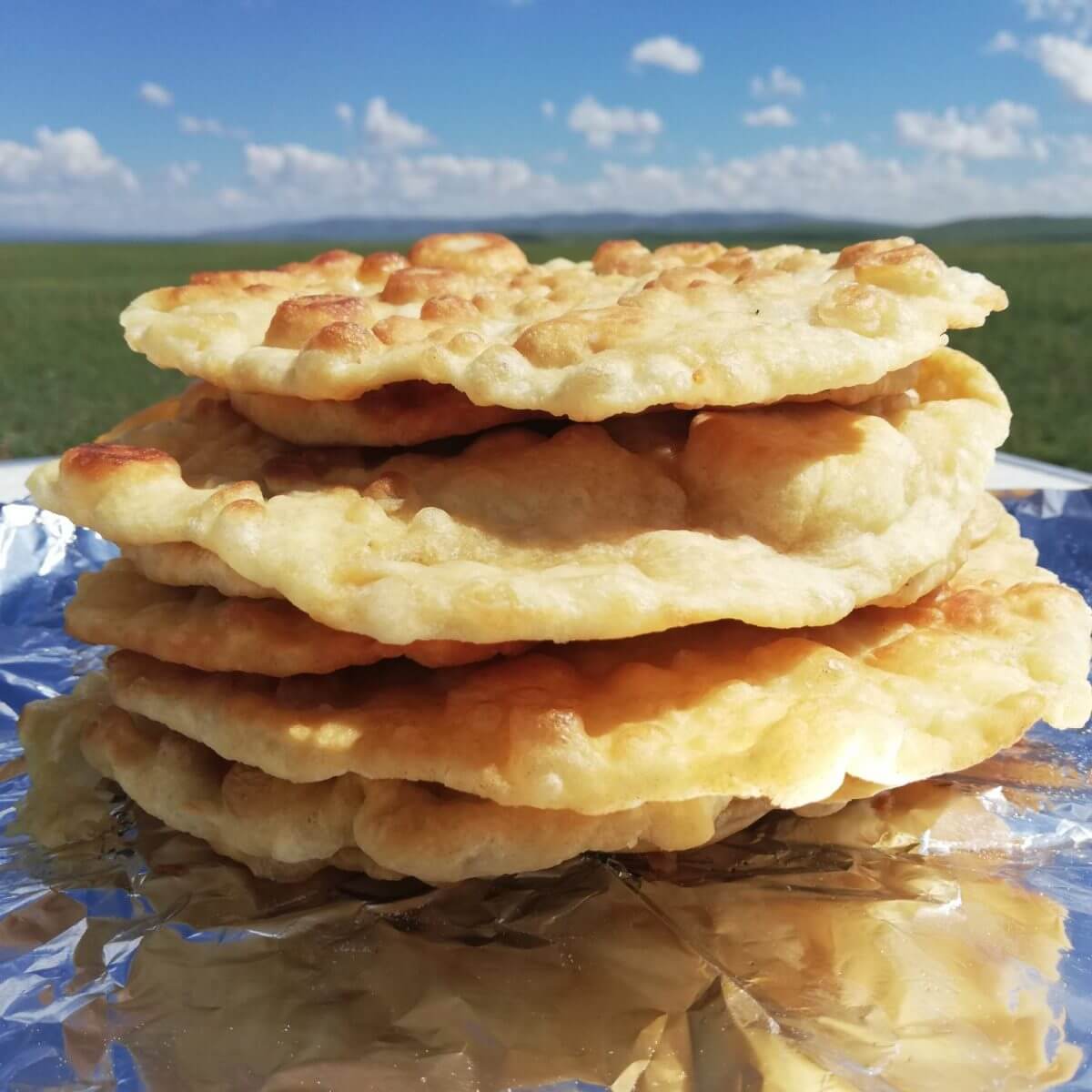 famous landmarks in mongolia, gambir, mongolian pancake