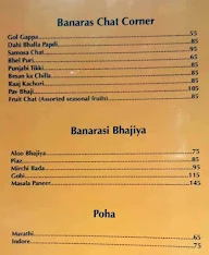 Benaras menu 3