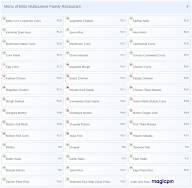 Bilss Multicuisine Family Restaurant menu 4
