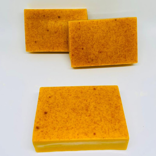 Title 14, Turmeric Lemon Soap Handmade Cold Process