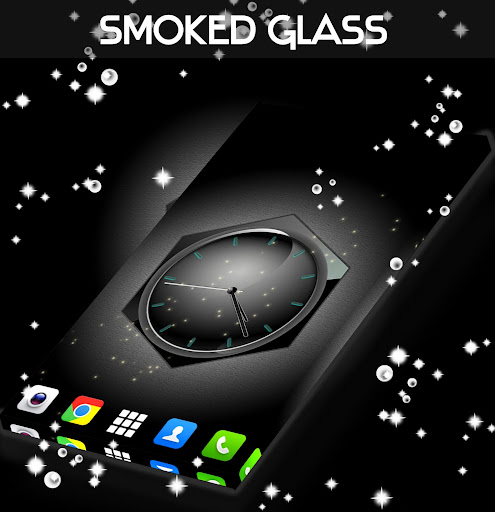 免費下載個人化APP|Smoked Glass Clock app開箱文|APP開箱王