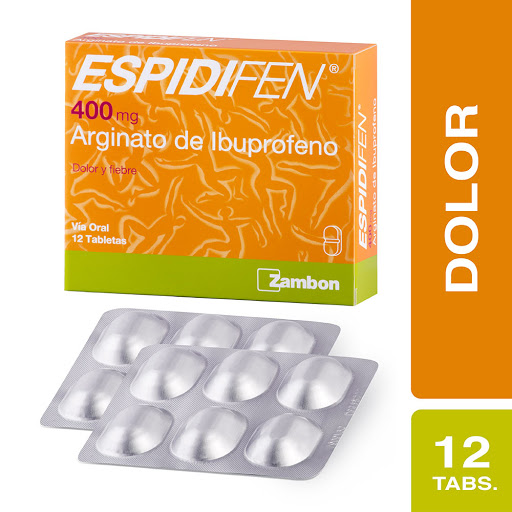 Espidifen 400 mg Caja x 12 Tabletas