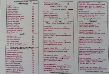 Gala Fast Food menu 