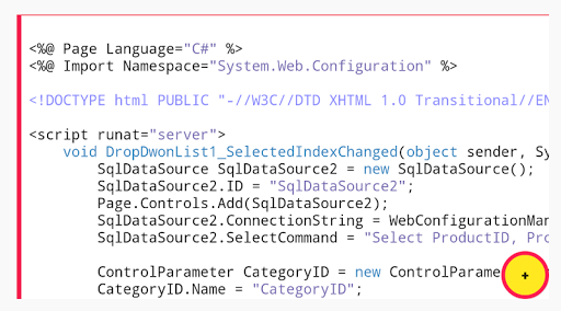 ASP.NET SqlDataSource