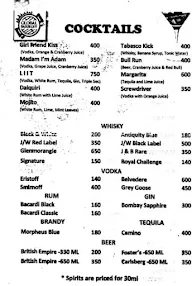 Global Barbeque menu 2