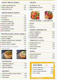 Bread Bowl Factory menu 1