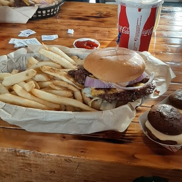 Gluten-Free Fries at Spanky Burger & Brew