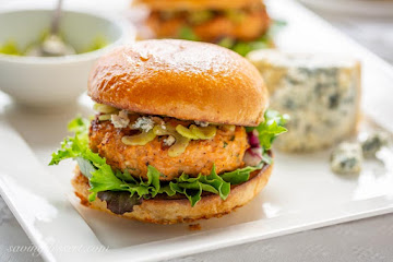 Buffalo Chicken Burgers