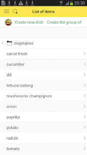 calculations of dishes - iObshepit-CHEF(圖2)-速報App