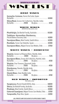 Pizza By The Bay menu 3