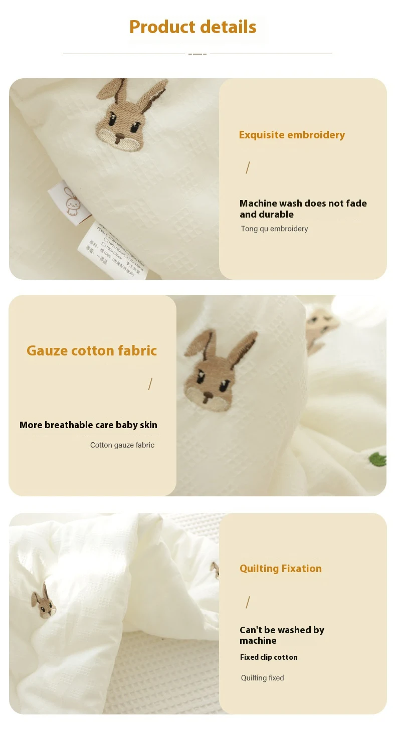 Title 2, Dikke, katoenen baby quilt voor kinderen, lucht...